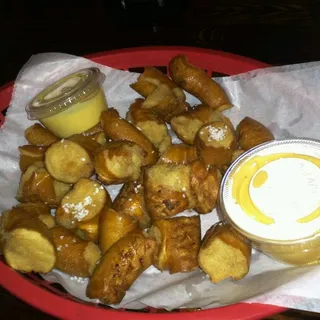 Fried Pretzel Bites