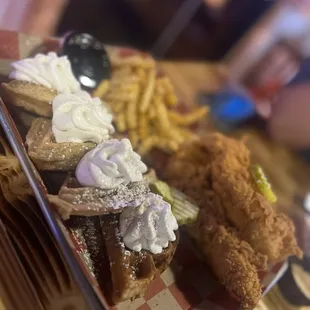 Chicken &amp; Waffles