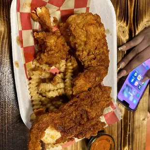 3 piece TENDER ( I ate one already)
