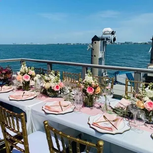 Bubbles, Bloodies &amp; Bites Brunch Party on the water by Perfect Thyme Catering &amp; Event Planning