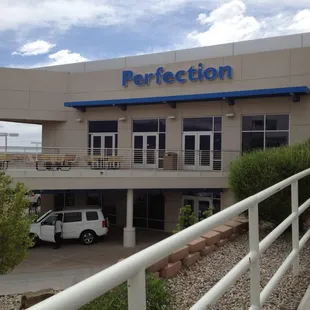 Taken from Service entrance.