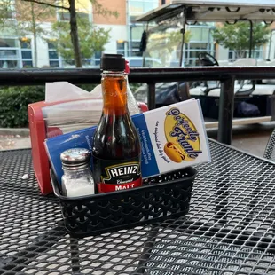 Outside seating