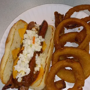 Chilli dog w/O