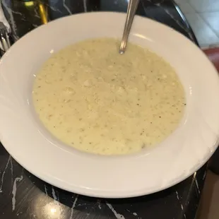 Cream of cauliflower  risotto