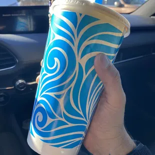 The Senpai smoothie with 2 espresso shots