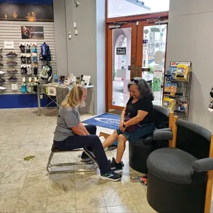 Swe are here to answer your questions and find you the best shoe for your situation