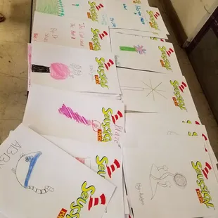 Sooo cute!! The kids made everything including the programs