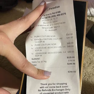 The proof that they are literally robbing people blindly.