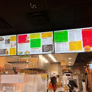 menus