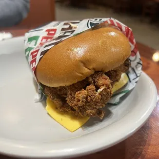 Honey Garlic Chicken Sandwich