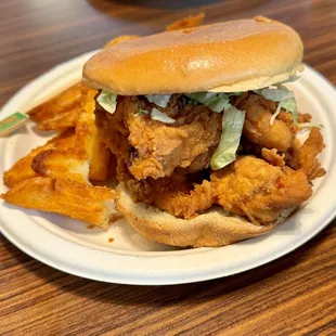 Peri Peri Crispy Chicken Sandwich