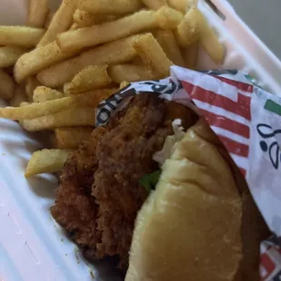 Nashville Hot Chicken with Peri Peri Fries