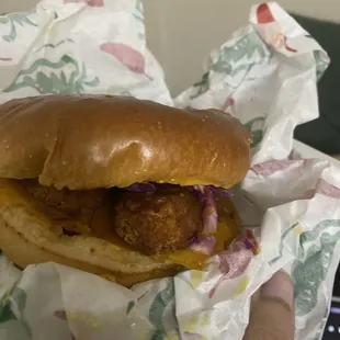 Crispy Chicken Burger