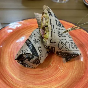 Falafel Pita Wrap