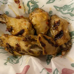 Fried Wings (6) with mango chilli sauce