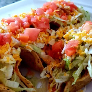 6 pack of beef &amp; potato tacos