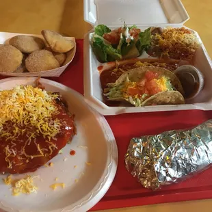 burritos and wraps, food