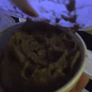 "Bean &amp; cheese bowl". No cheese was put on them.