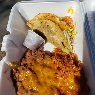 Taco beans and rice
