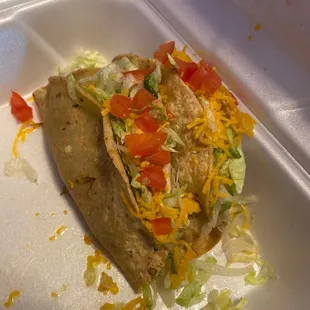 Tacos-was too excited &amp; forgot to take a pic before digging in