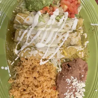 Enchiladas Verdes