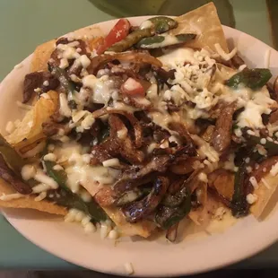 Steak Fajita Nachos
