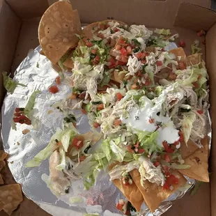 Half an order of nachos.