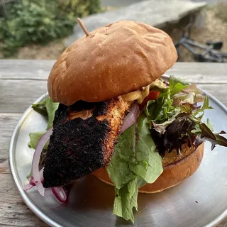 Blackened Salmon Sandwich