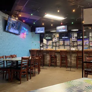 the interior of a restaurant