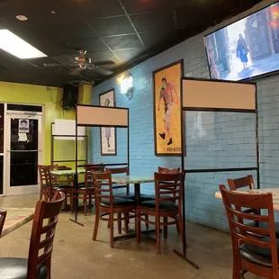 Entrance/table set up