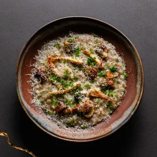 Korean Mushroom Risotto | Jook