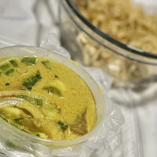 Curry Chicken Garlic Noodle