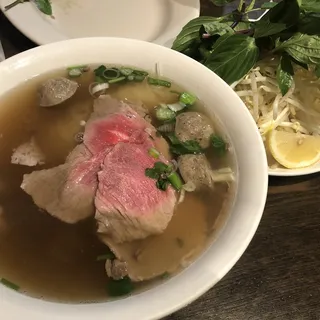 Perilla Beef Combo Pho