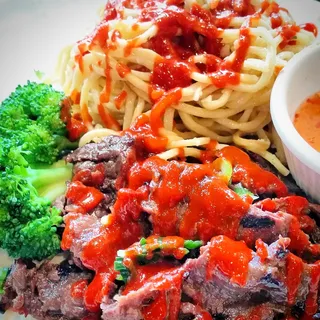 Charbroiled Beef Garlic Noodle