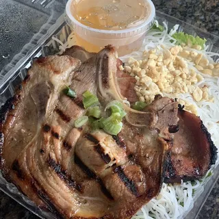 Charbroiled Pork Chops Vermicelli