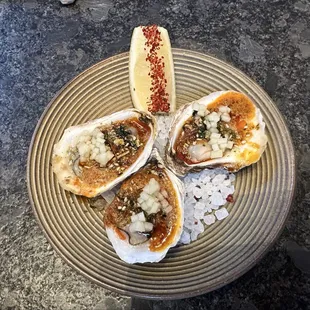 Grilled Oysters