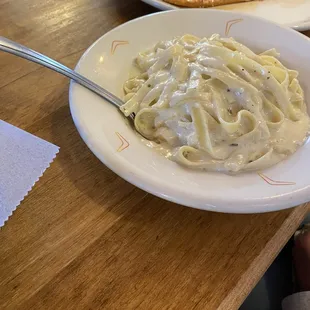 HOMEMADE fettuccine Alfredo