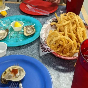 a plate of food on a table