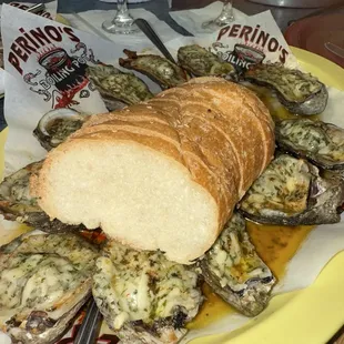CHARRED oysters