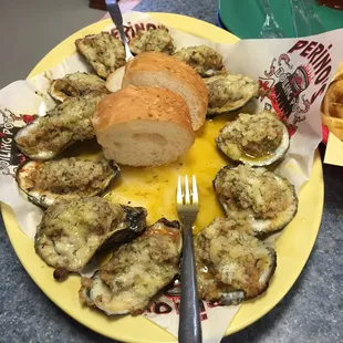 Seafood Stuffed Oysters