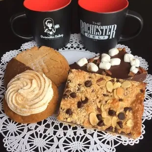Visit us for fresh coffee and dessert!