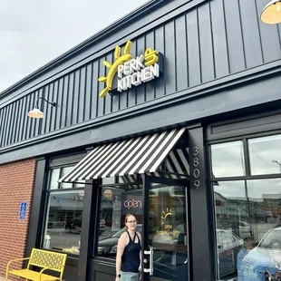 Front of the restaurant