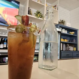 Delicious bloody mary.