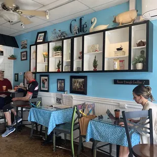 Inside area.