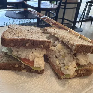 Chicken salad sandwich