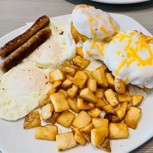 Southern Fried Chicken Biscuit Breakfast