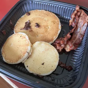 Perky bear pancake