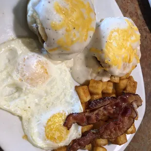 Biscuits and gravy