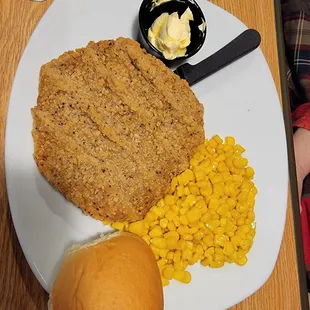 Country fried steak (no gravy)