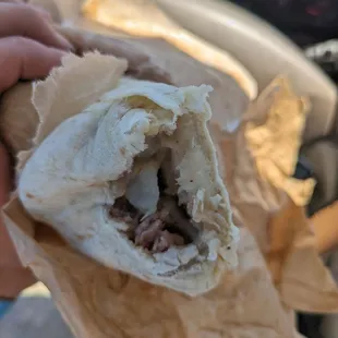 &quot;locally made&quot; burrito was a waste of ten bucks